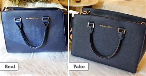 michael kors real and fake|real michael kors bag inside.